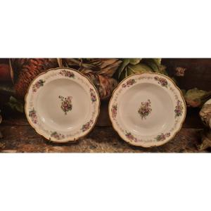 Pair Of 19th Century Paris Porcelain Plates