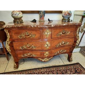 Commode Louis XV Estampillée Lardin Epoque XVIIIème Siècle