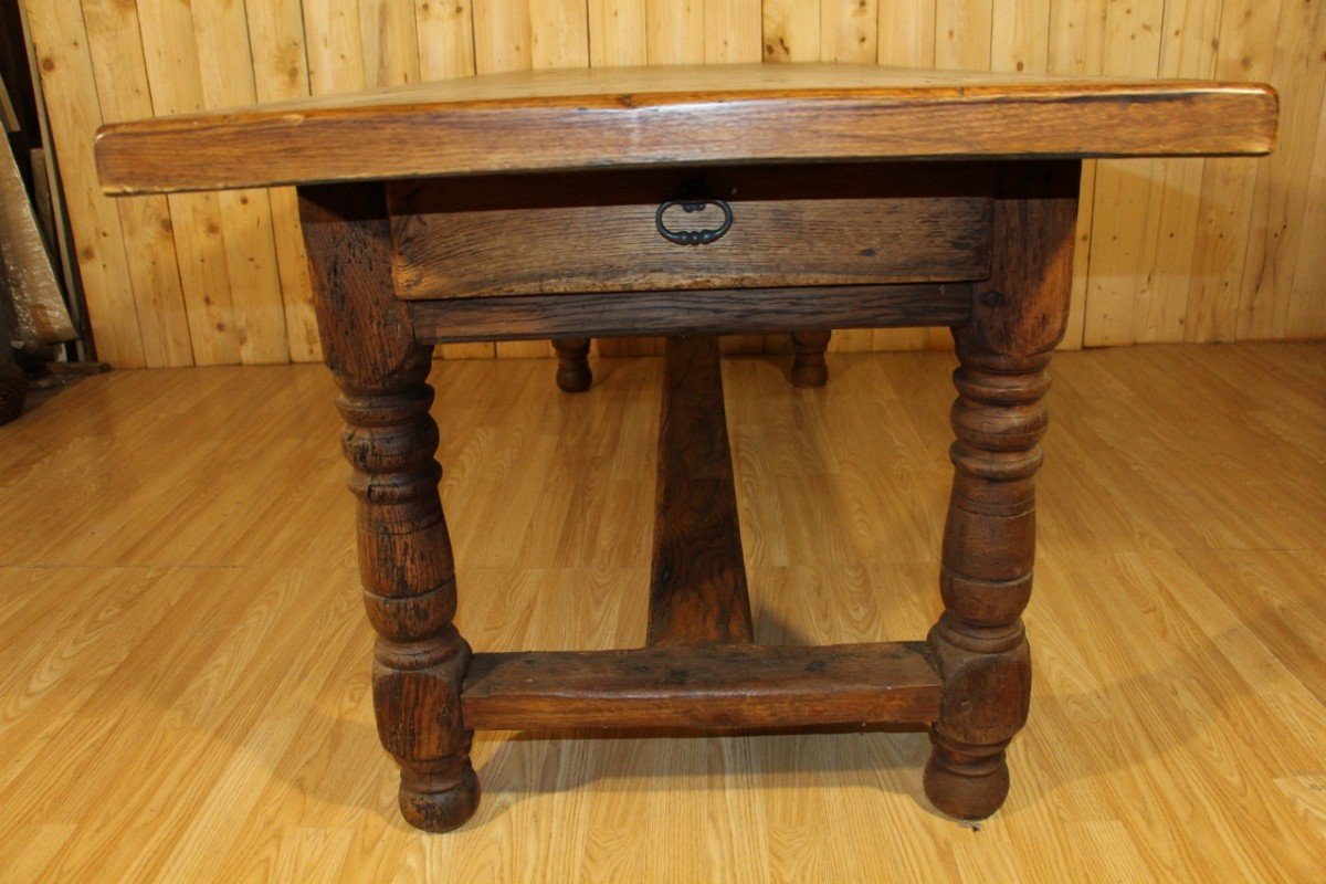 Large Farm Table 215 Cm Length -photo-4