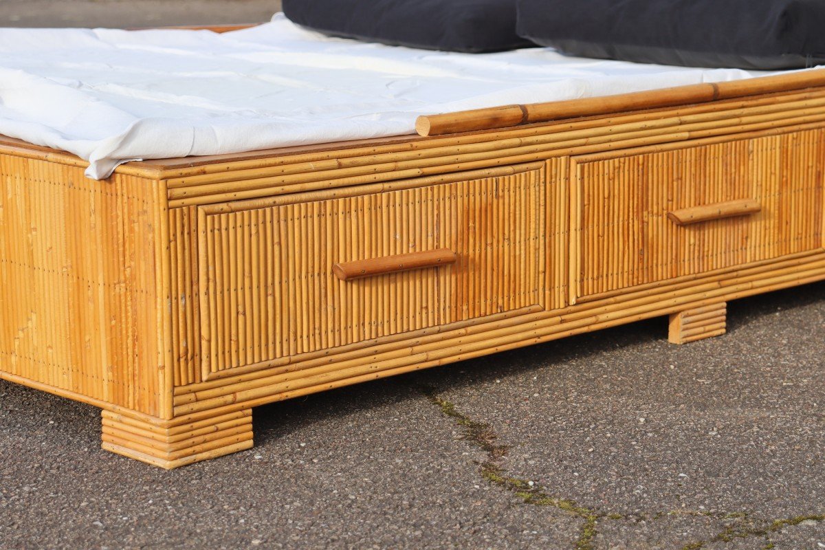 Vivai Del Sud Rattan Bed-photo-3