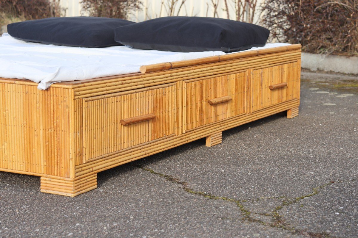 Vivai Del Sud Rattan Bed-photo-4