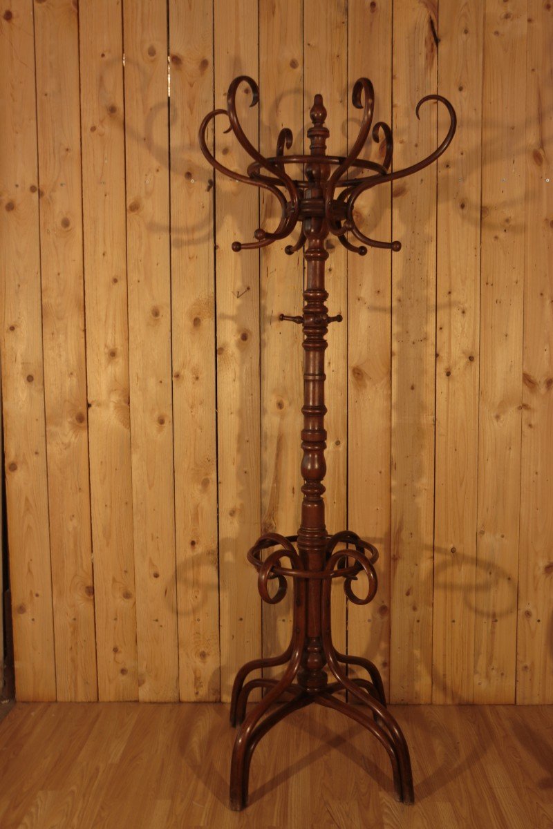 Parrot Coat Rack By Fischel Style Thonet-photo-4