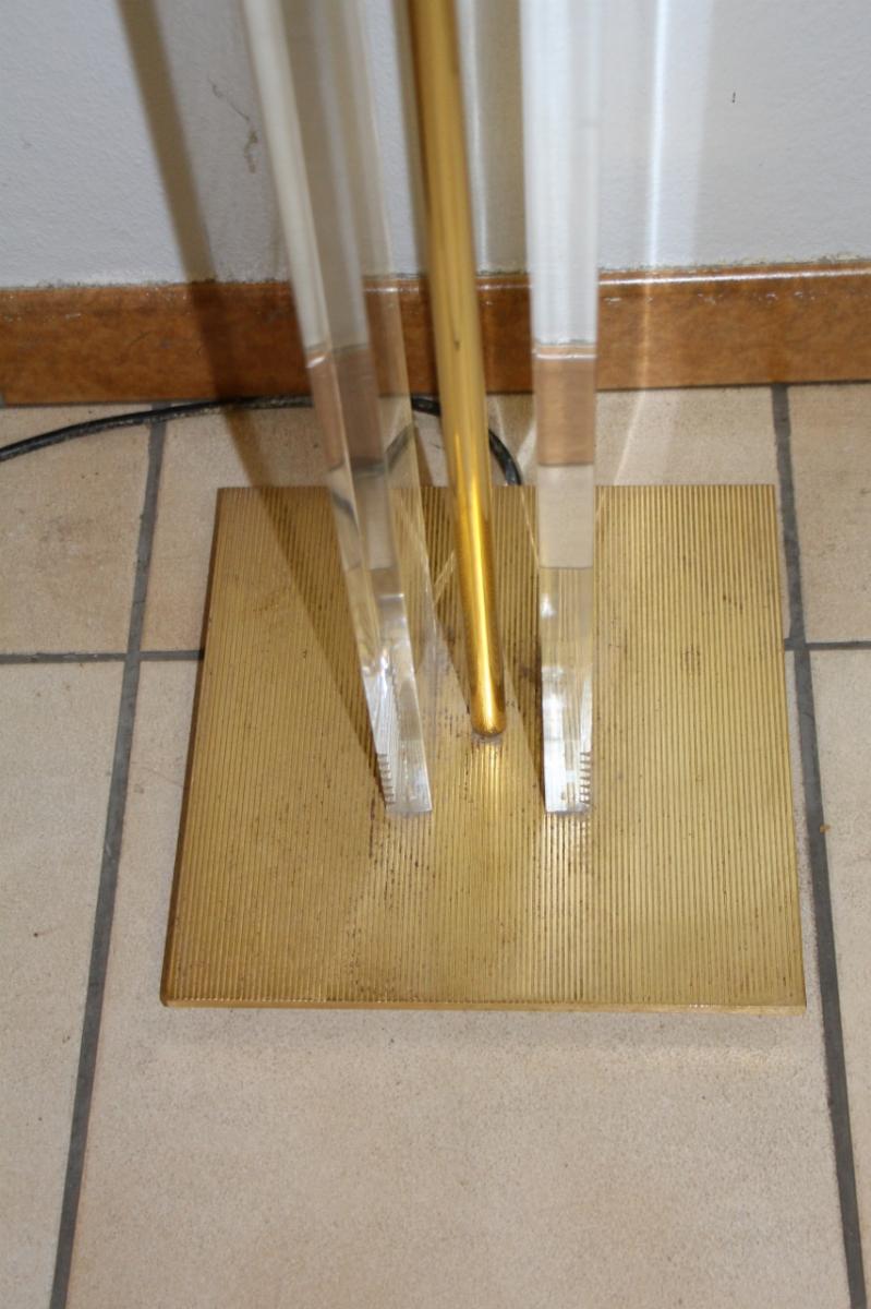 Plexiglass Floor Lamp Year 70-photo-4