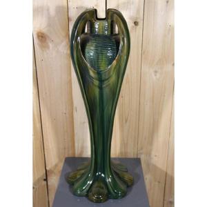 Grand Vase Art Nouveau De Jérôme Massier 