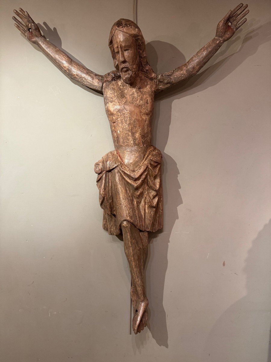 Very Large Christ, South Germany, 2nd Half Of The 14th Century