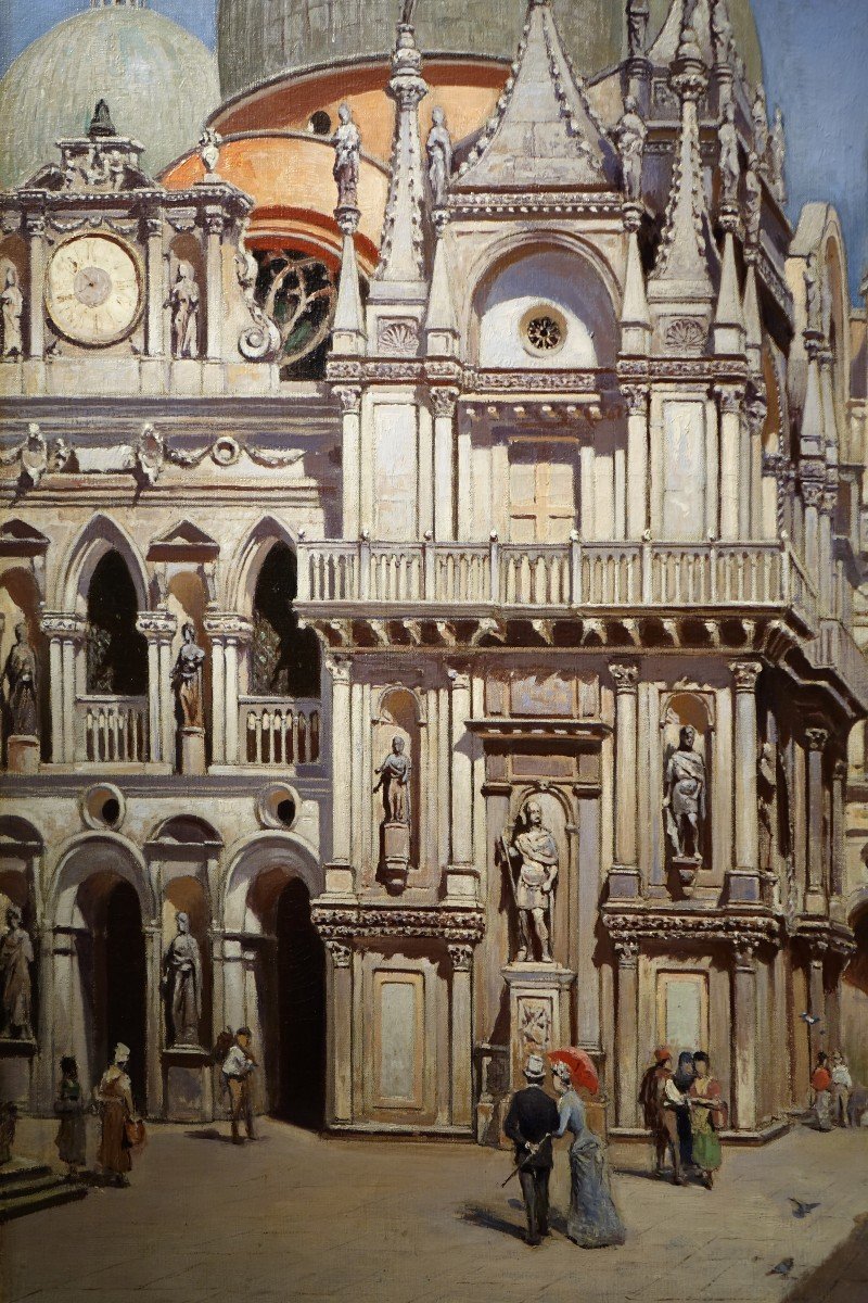 View Of The Palazzo Ducale, Fw Odelmark, 1889-photo-2