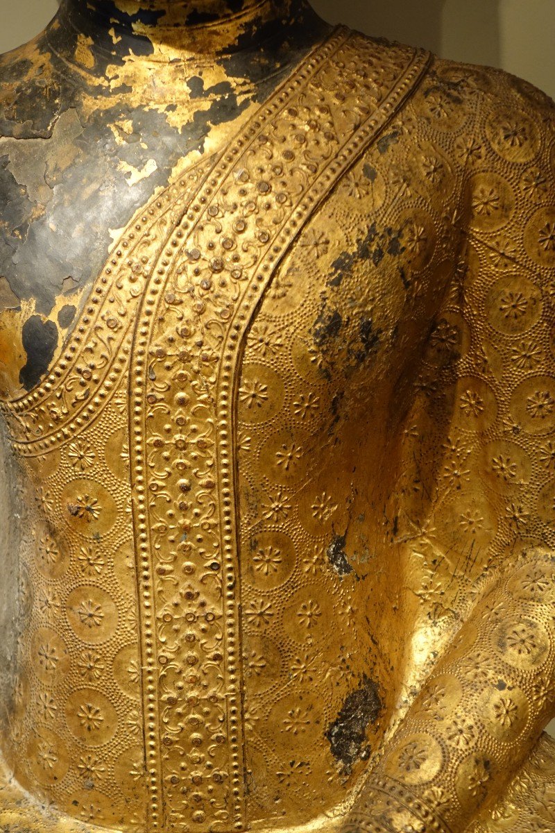 Buddha Rattanakosin, Bronze, Circa 1850-photo-2