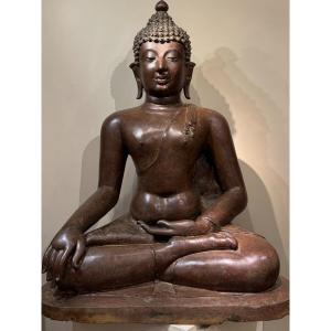 Very Large Maravijayà Buddha, Northern Thailand, Lan Na Style, 17th-18th C.