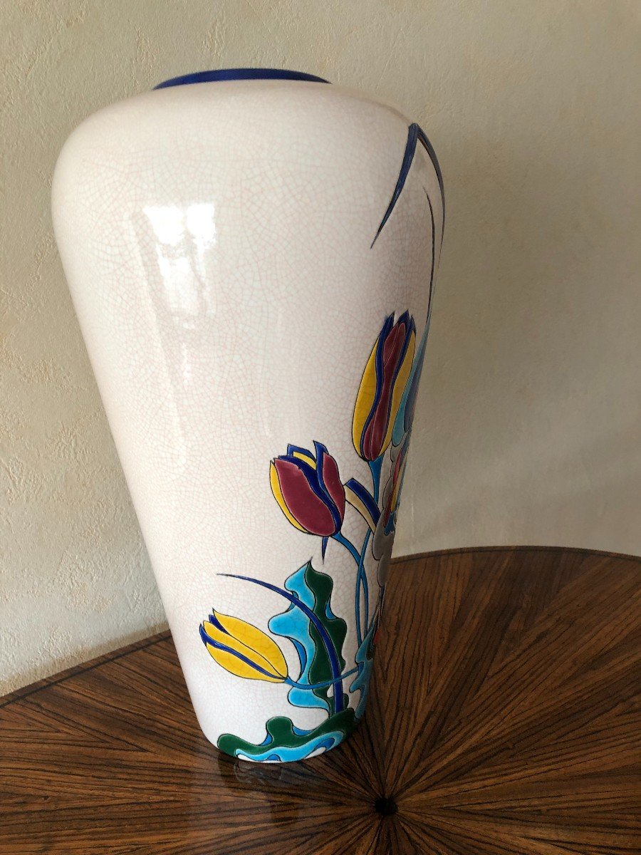 Vase In Longwy-photo-1