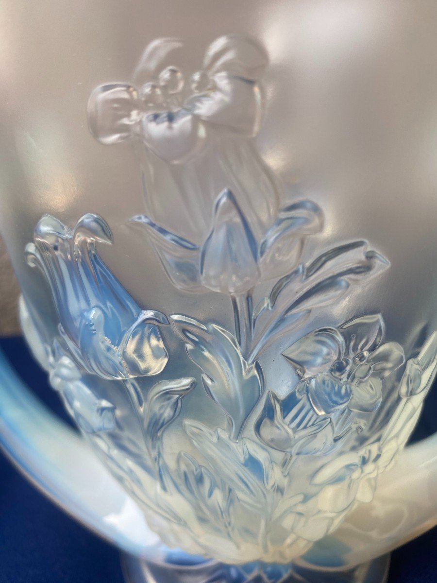 Vase en verre opalescent-photo-3