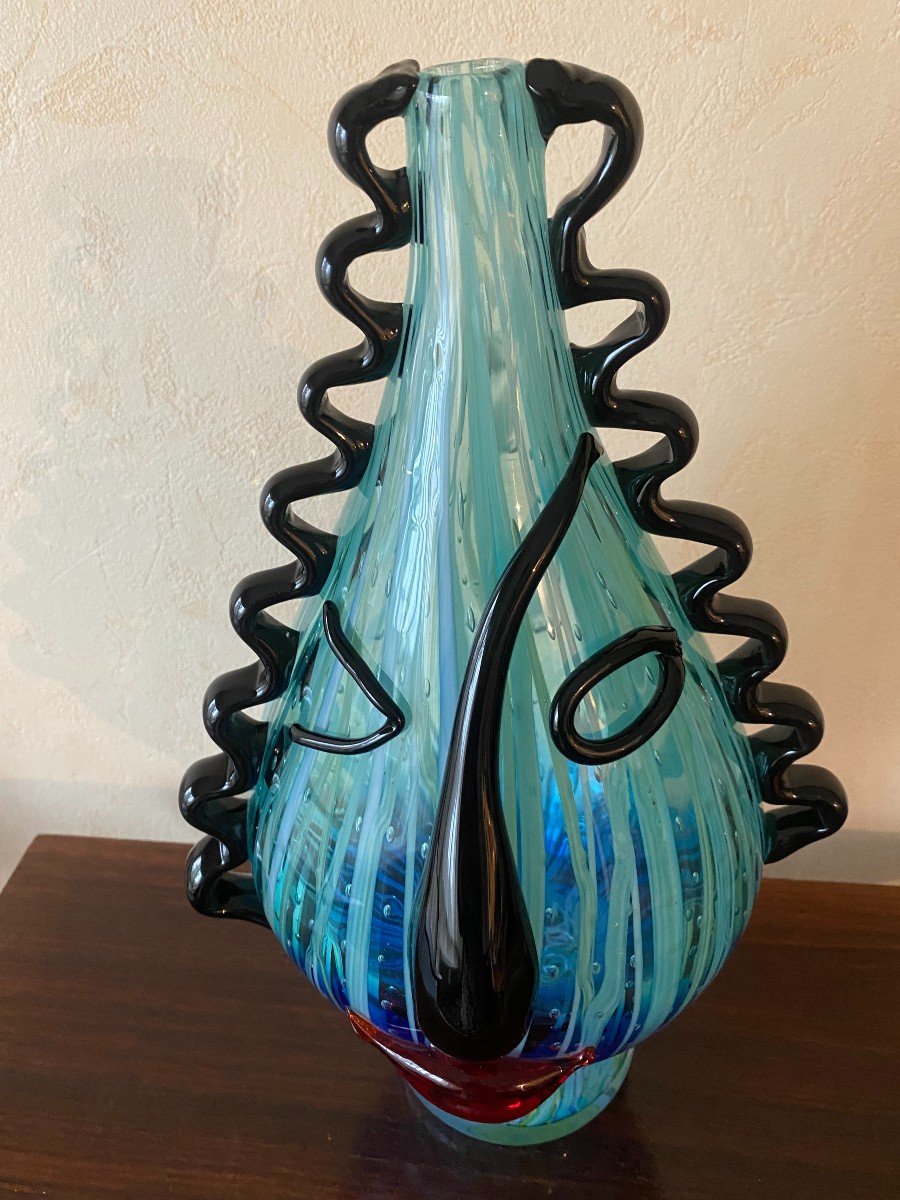 Vase Abstrait Murano