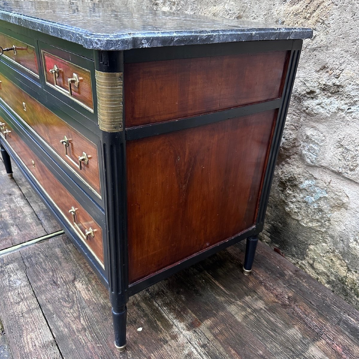 Louis XVI Period Chest Of Drawers-photo-8