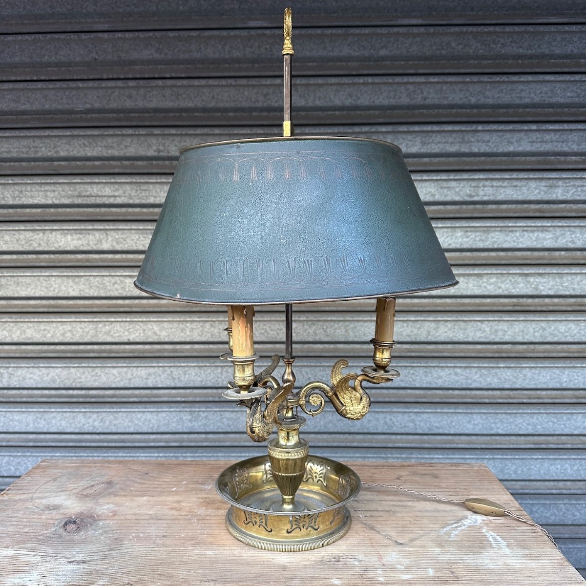 Empire Style Hot Water Bottle Lamp