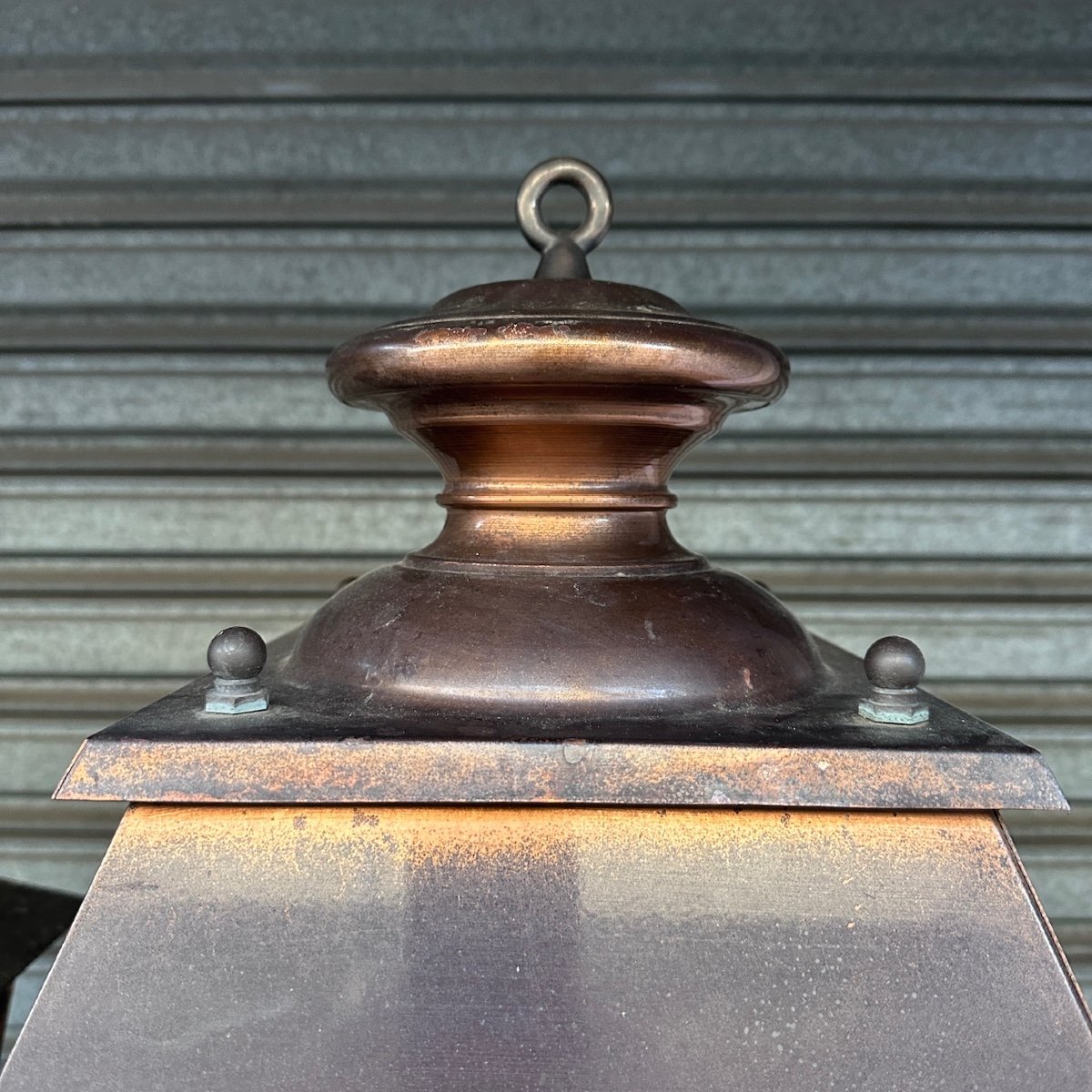 Pair Of Copper Lanterns -photo-2