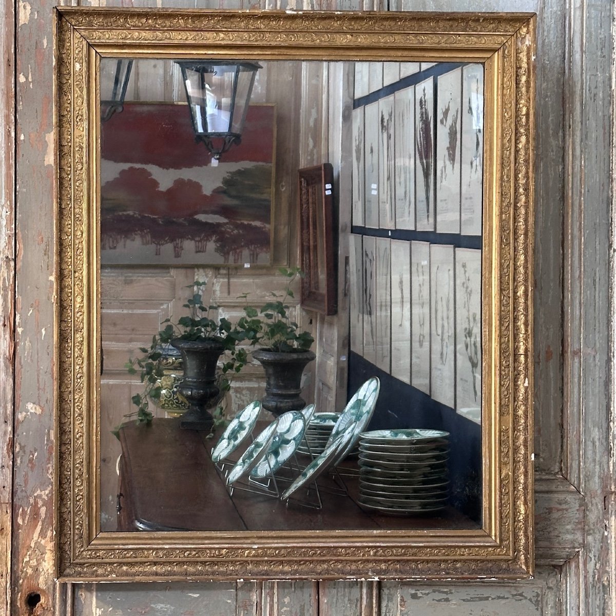 Restauration  Period Mirror