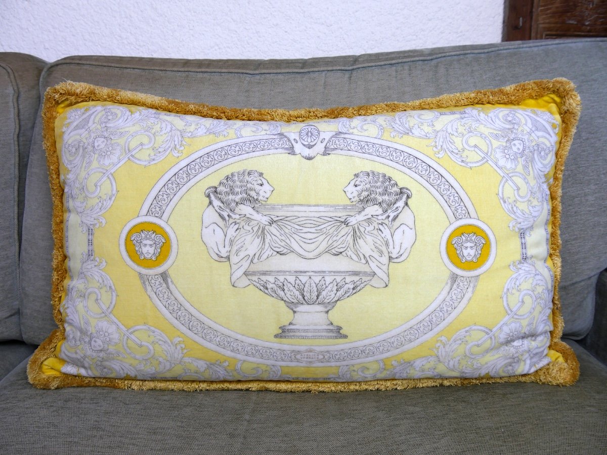 Large “médusa” Cushion, Versace Workshop-photo-1