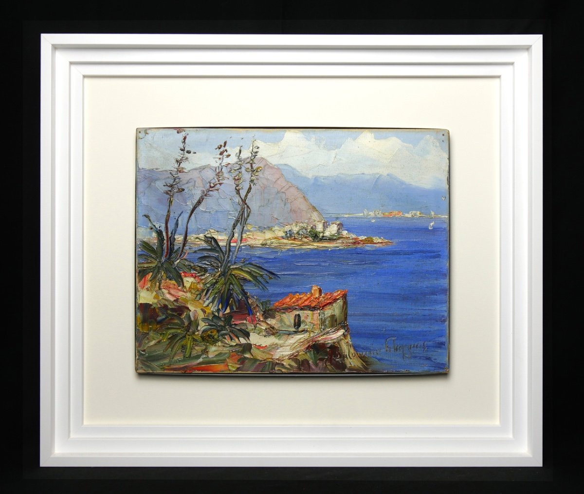 Salomon Le Tropézien “landscape On The Outskirts Of Saint-tropez”-photo-1