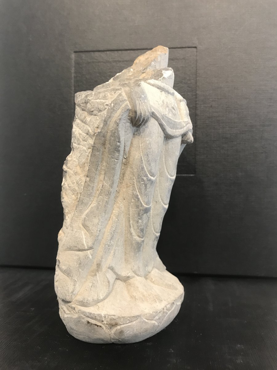 Element Of Stone Statue / China Before XVI Eme-photo-3