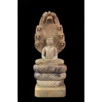 Budha Statu With Mucalinda 