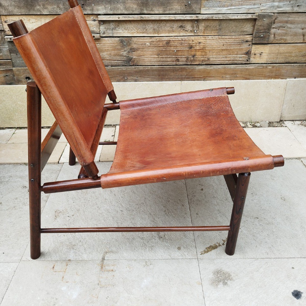 Rare Paire De Fauteuils Et Ottomans De Jorge Zalszupin, Circa 1960-photo-4