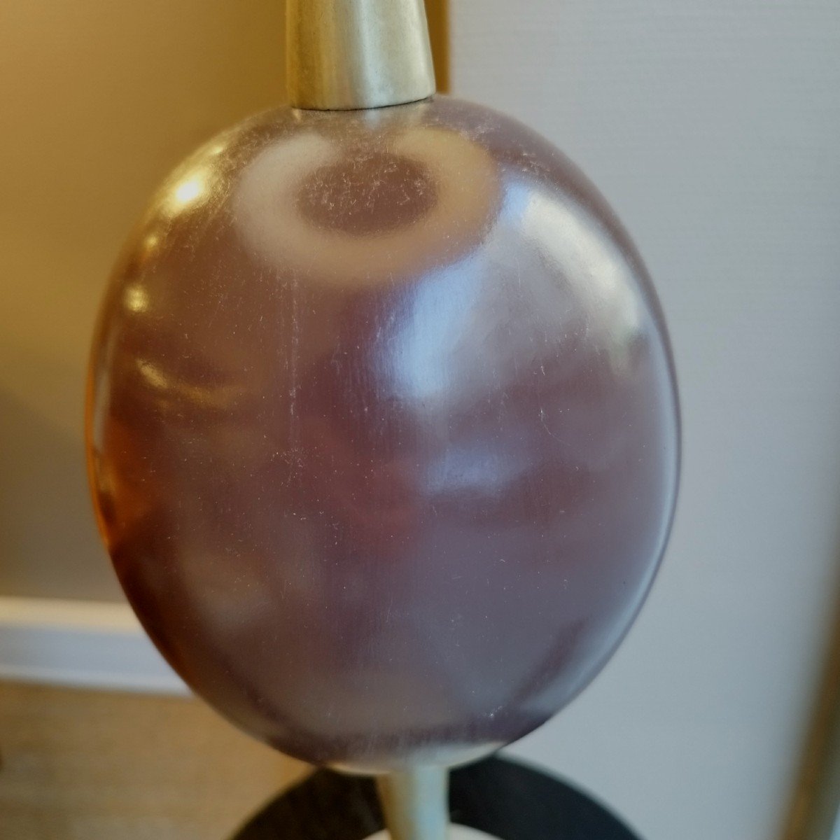 Bronze And Ceramic Lamp-photo-3