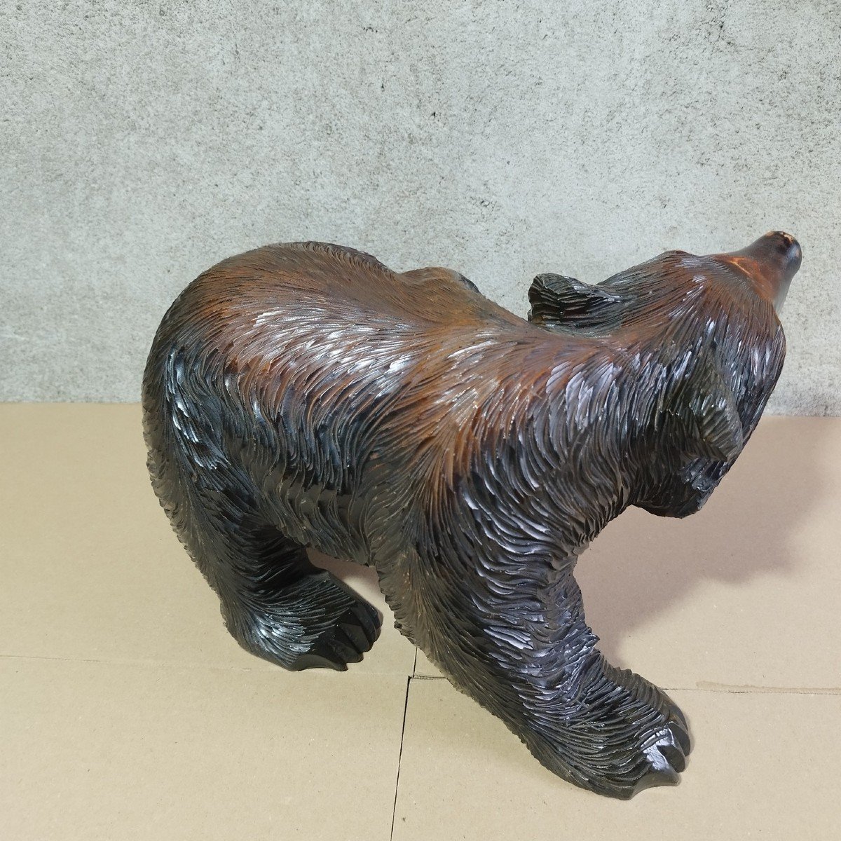 Ainu Wooden Bear-photo-3