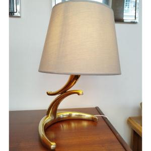 Lampe En Laiton Massif