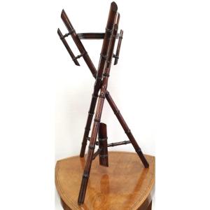 Faux Bamboo Plant Holder, Late 19th Century