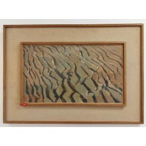 Ripple Marks, Oil On Canvas By André Lenormand, 1948