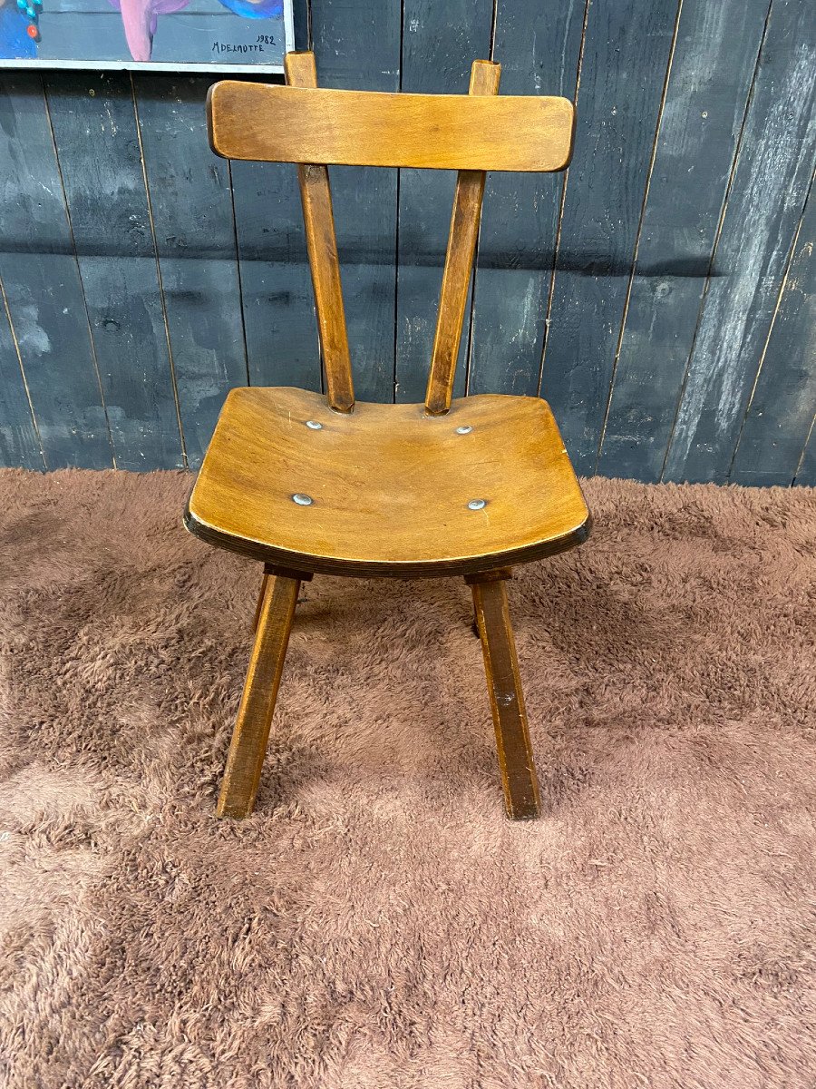 Pair Of Chairs Circa 1950-photo-2