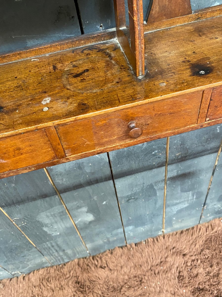 Art Nouveau Period Shelf In Stained Beech Circa 1900-photo-7