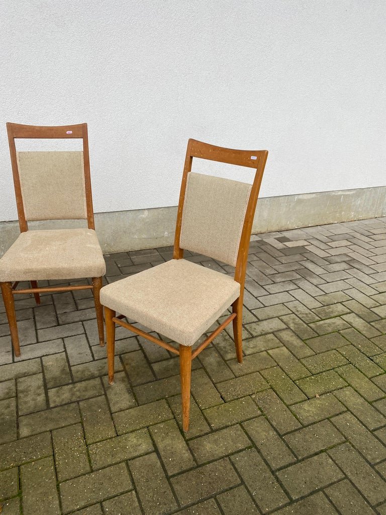 Suite Of 6 Vintage Chairs Circa 1950/1960-photo-1