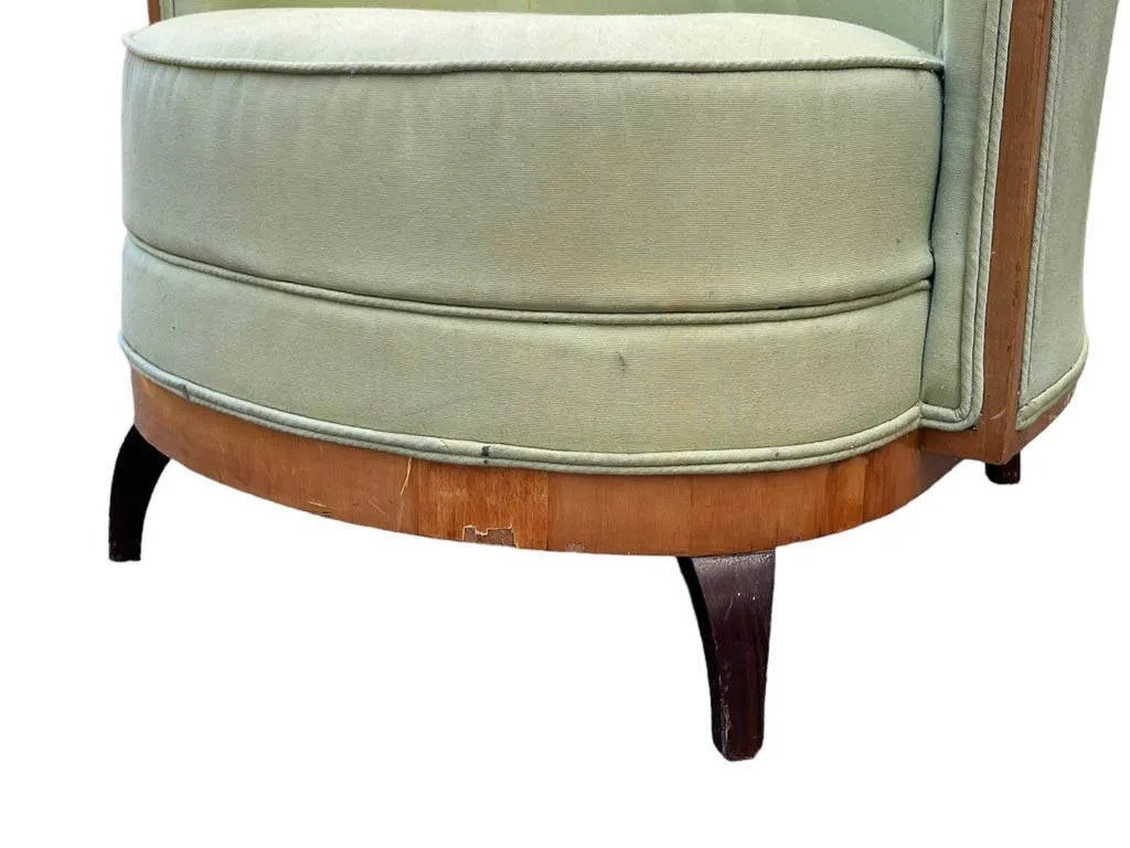 Fauteuil Art Deco Circa 1930-photo-4