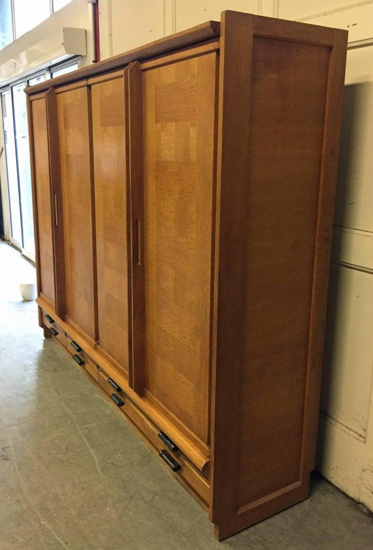 Guillerme Et Chambron , Grande Armoire  Edition Votre Maison Circa 1970-photo-4