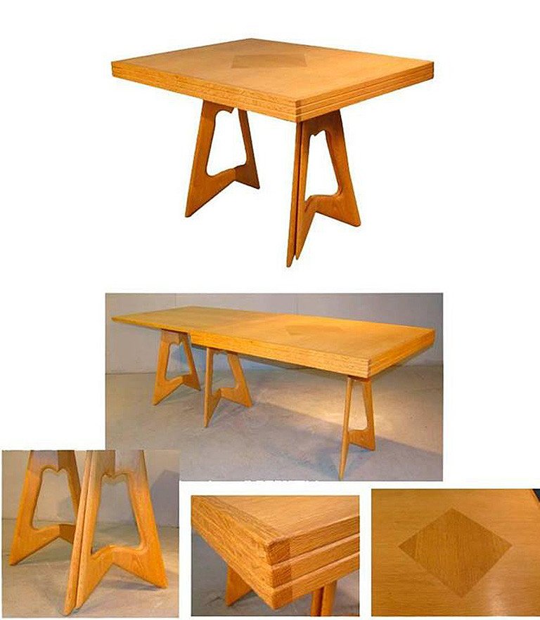 Guillerme Et Chambron , Table Modele "fanette"  , Edition Votre Maison, Circa 1970-photo-3