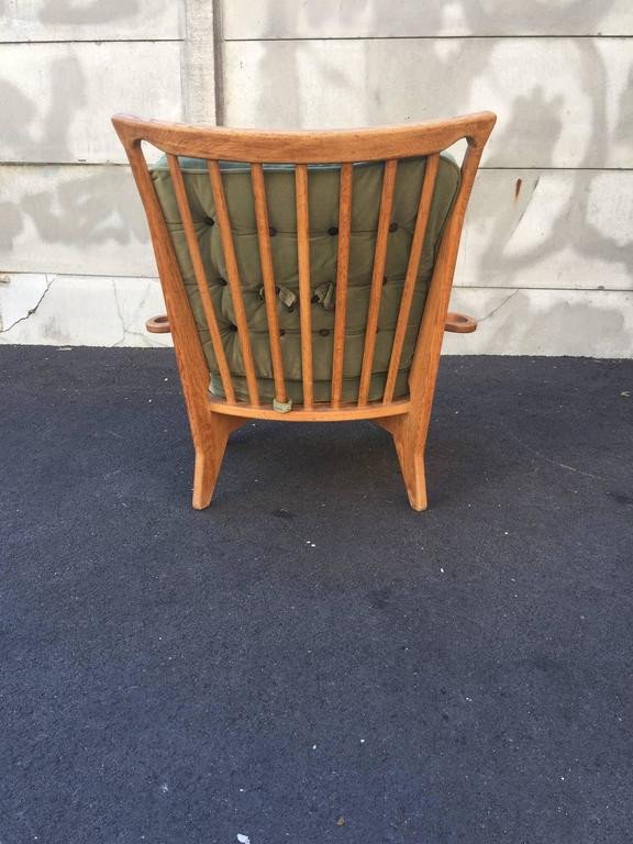 Guillerme Et Chambron , Paire De Fauteuils " Cendriers  " Edition Votre Maison Circa 1970-photo-4