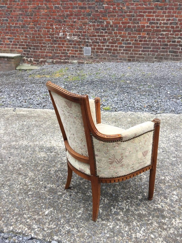 2 Elegant Art Deco Armchairs Circa 1920/1930 Can Be Paired -photo-8