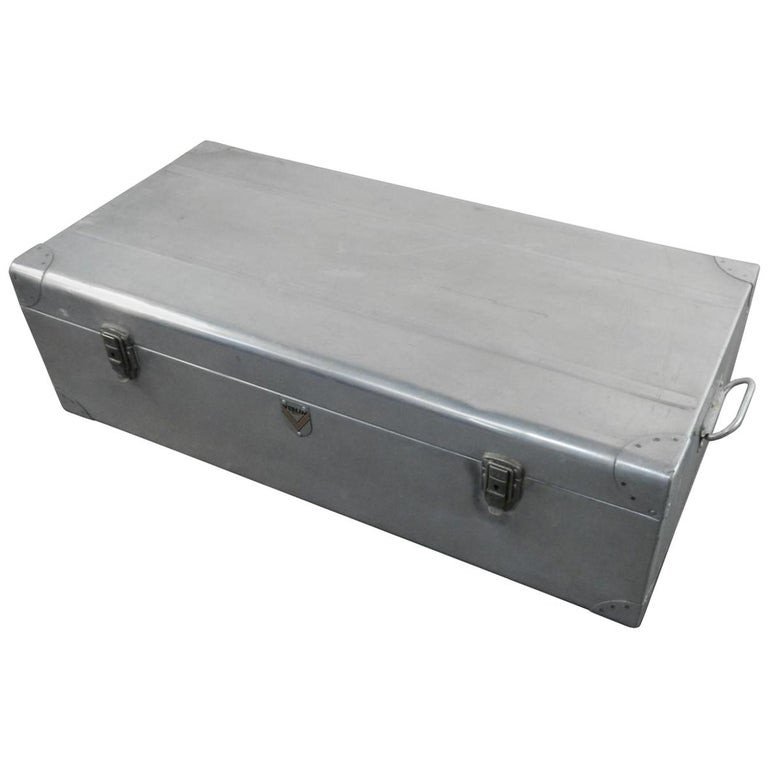 Vintage Aluminum Suitcase By Verlin Circa 1950/1960