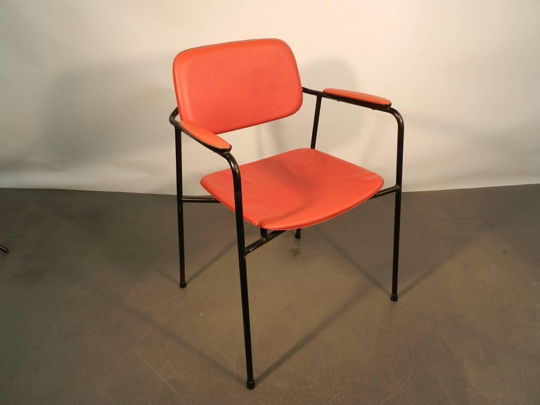 1950 Armchair In The Taste Of Pierre Guariche, Very Good Condition-photo-2