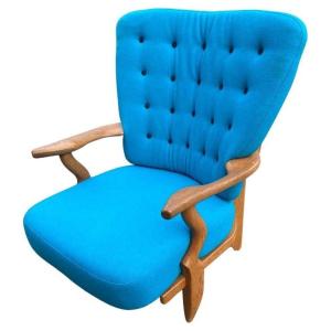 Guillerme Et Chambron , Fauteuil  Edition Votre Maison Circa 1970