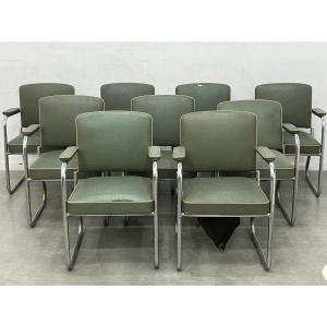 Suite De 9 fauteuils Art Deco  Circa 1930/1950