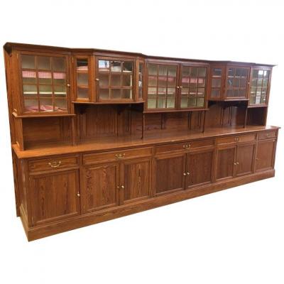 Exeptionelle Tres Large Sideboard In Picpin Circa 1900