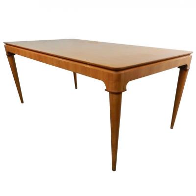 Italian Design Circa 1950/1960 Table In Cherry Stamped Dp