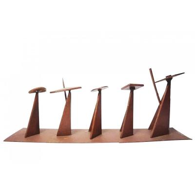 Guylaine Guy (1929) Procession. Metal Assembly. Height 33 Cm, Width 85.5 Cm.