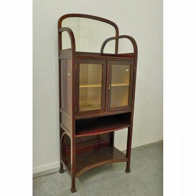 Rare Showcase Cabinet By Michael Thonet N ° 20793 Model Catalog 1904