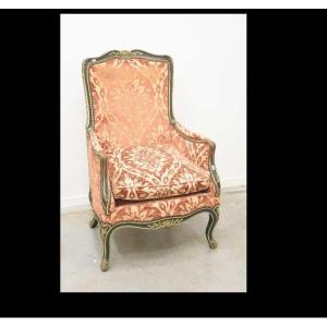 A Louis XV Style Armchair, XIX Eme Period