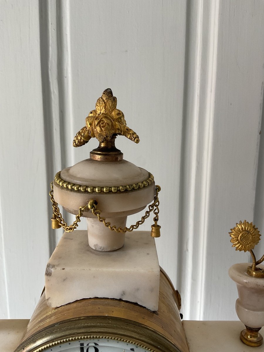 Louis XVI Period Portico Clock-photo-8