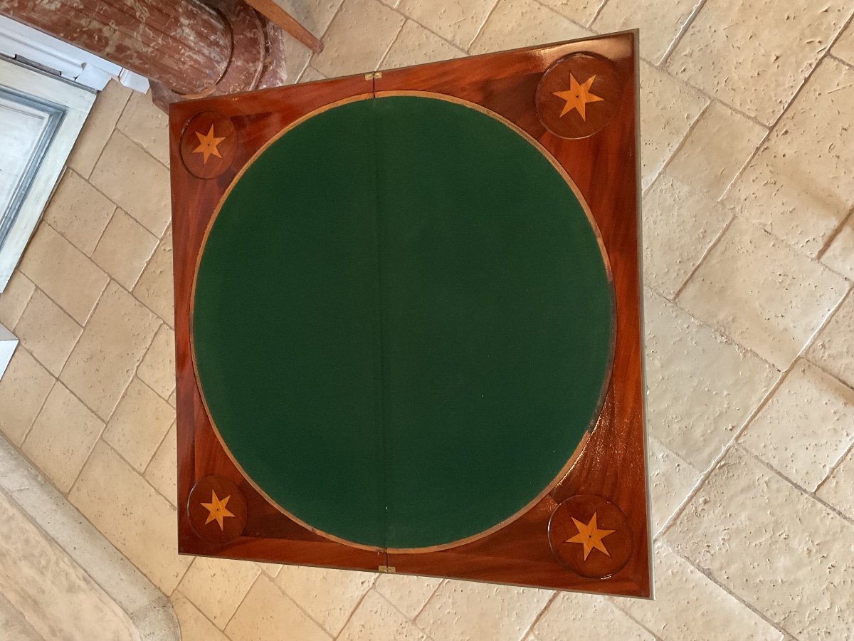 Louis XVI Style Games Table In Portfolio 