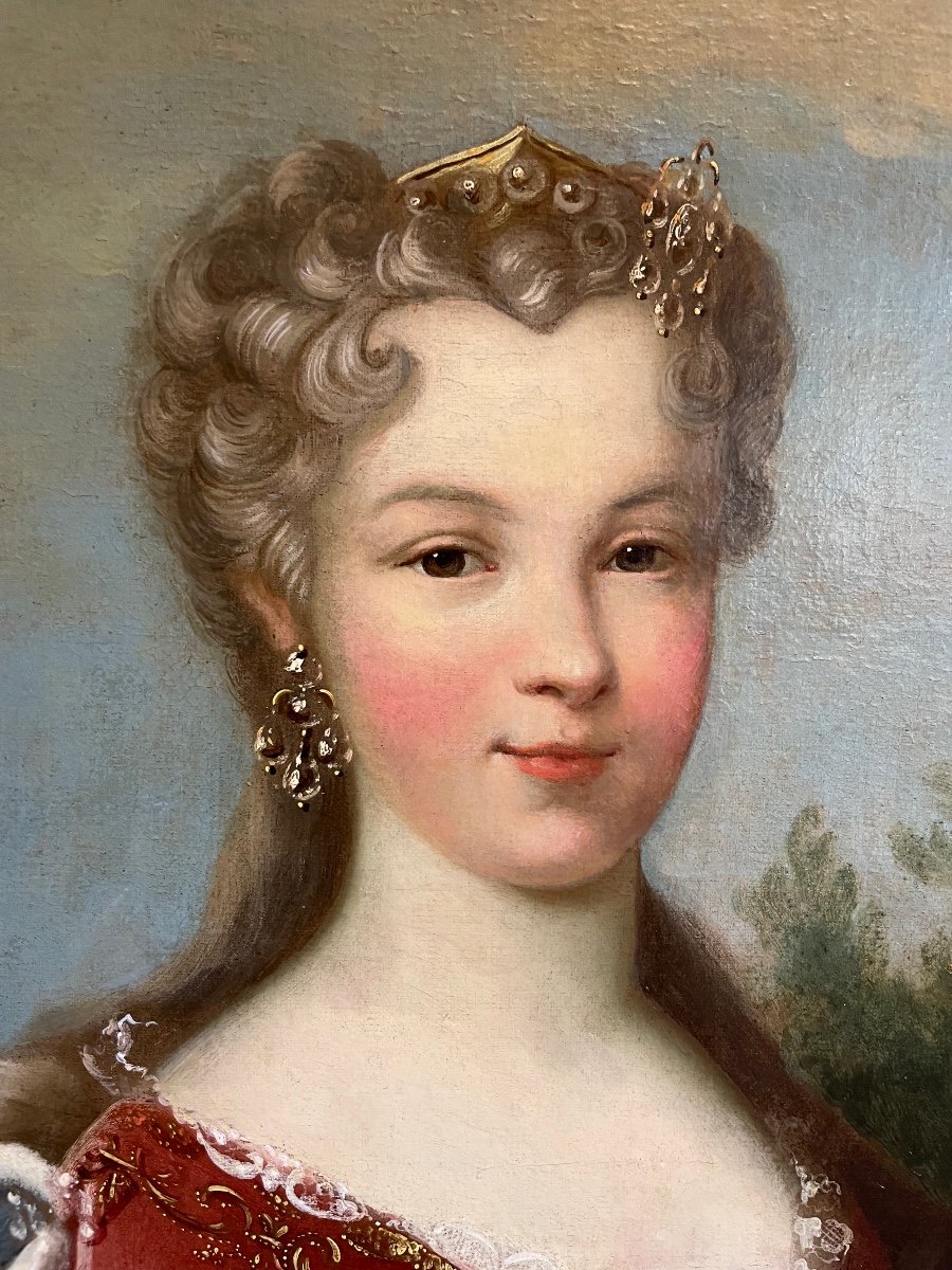 Portrait De La Reine Marie Leszczynska -photo-3