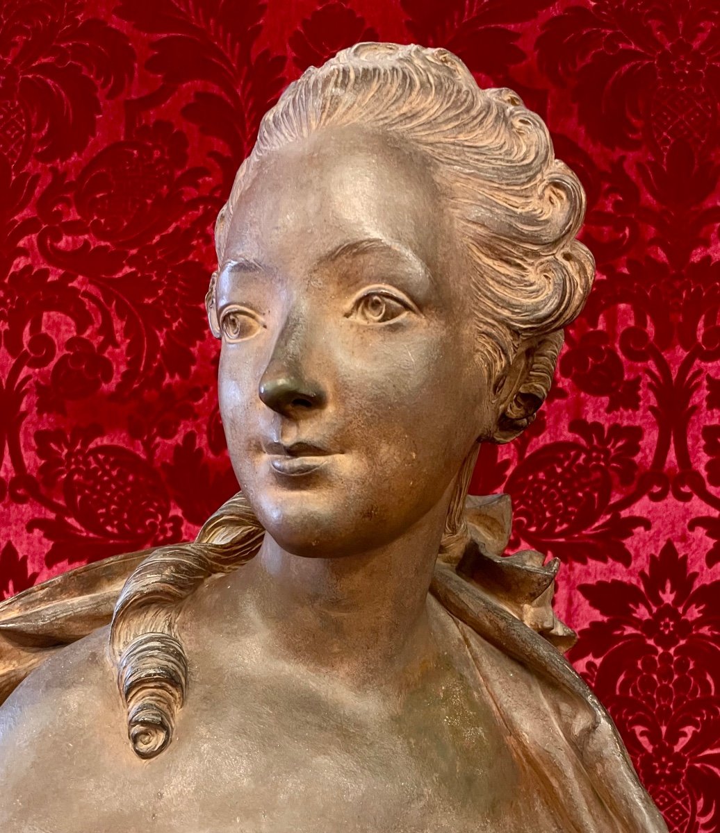 Beau Buste Présumé De Madame Du Barry-photo-2